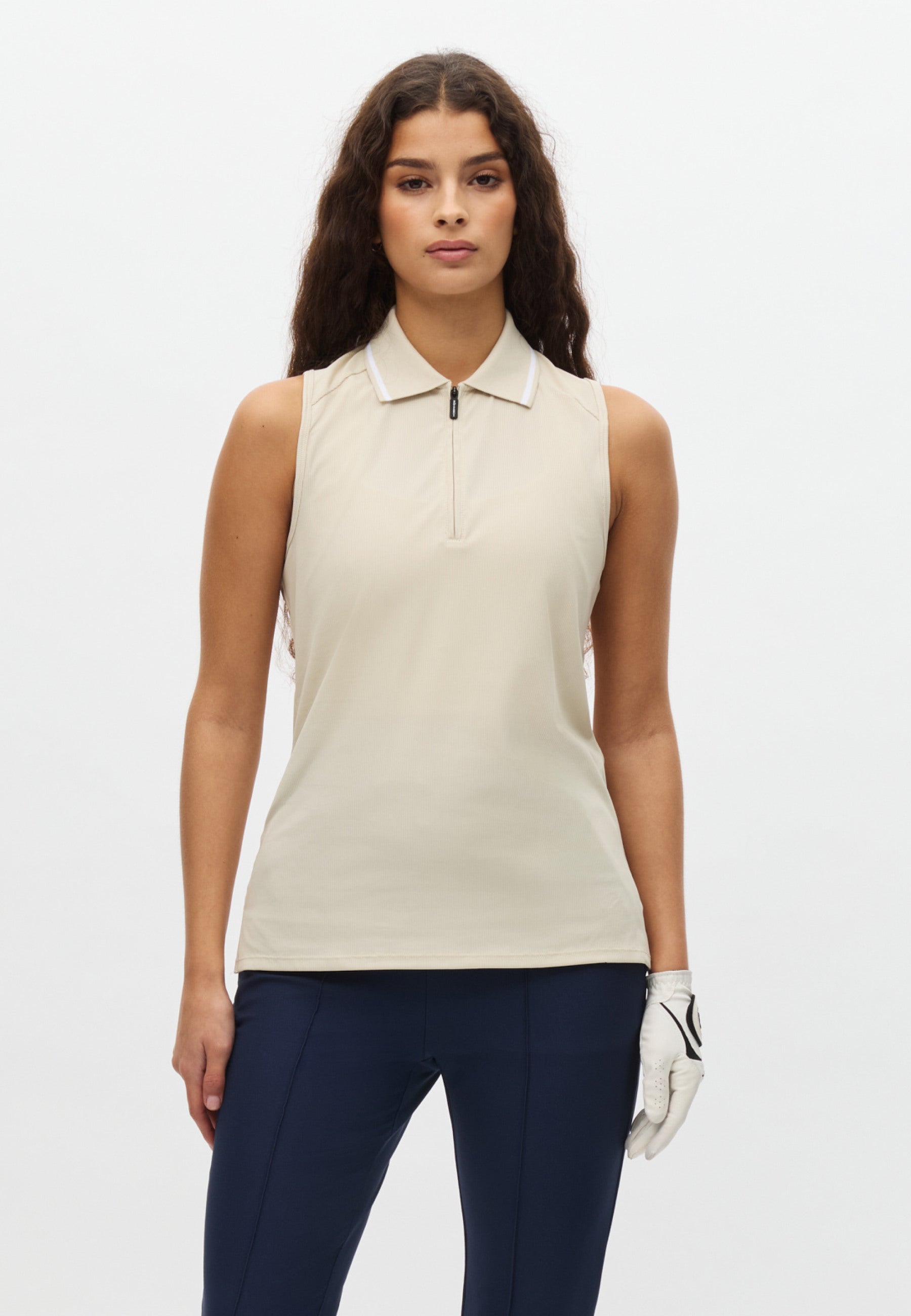 Röhnisch Rib Sleeveless Poloshirt