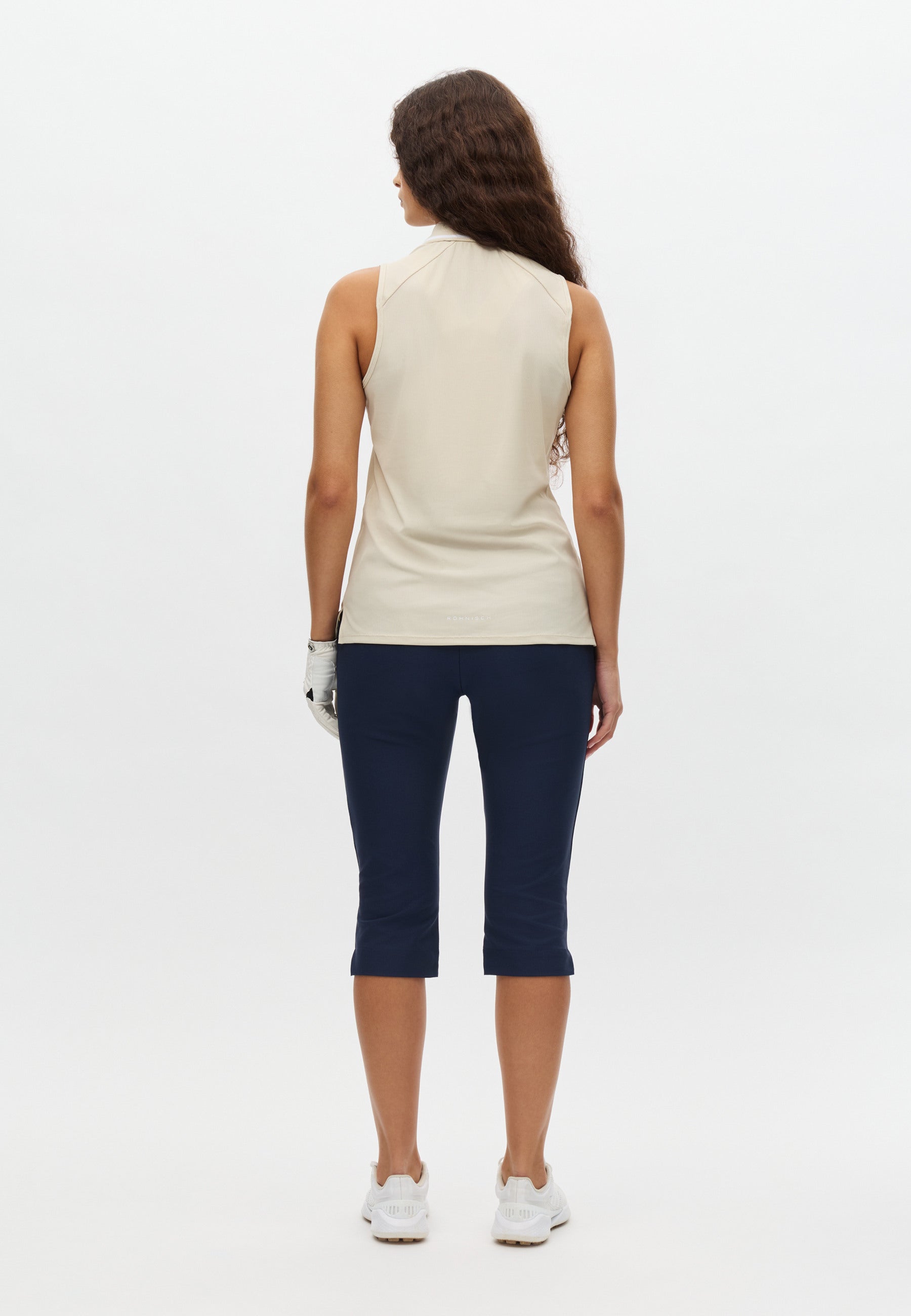 Röhnisch Rib Sleeveless Poloshirt