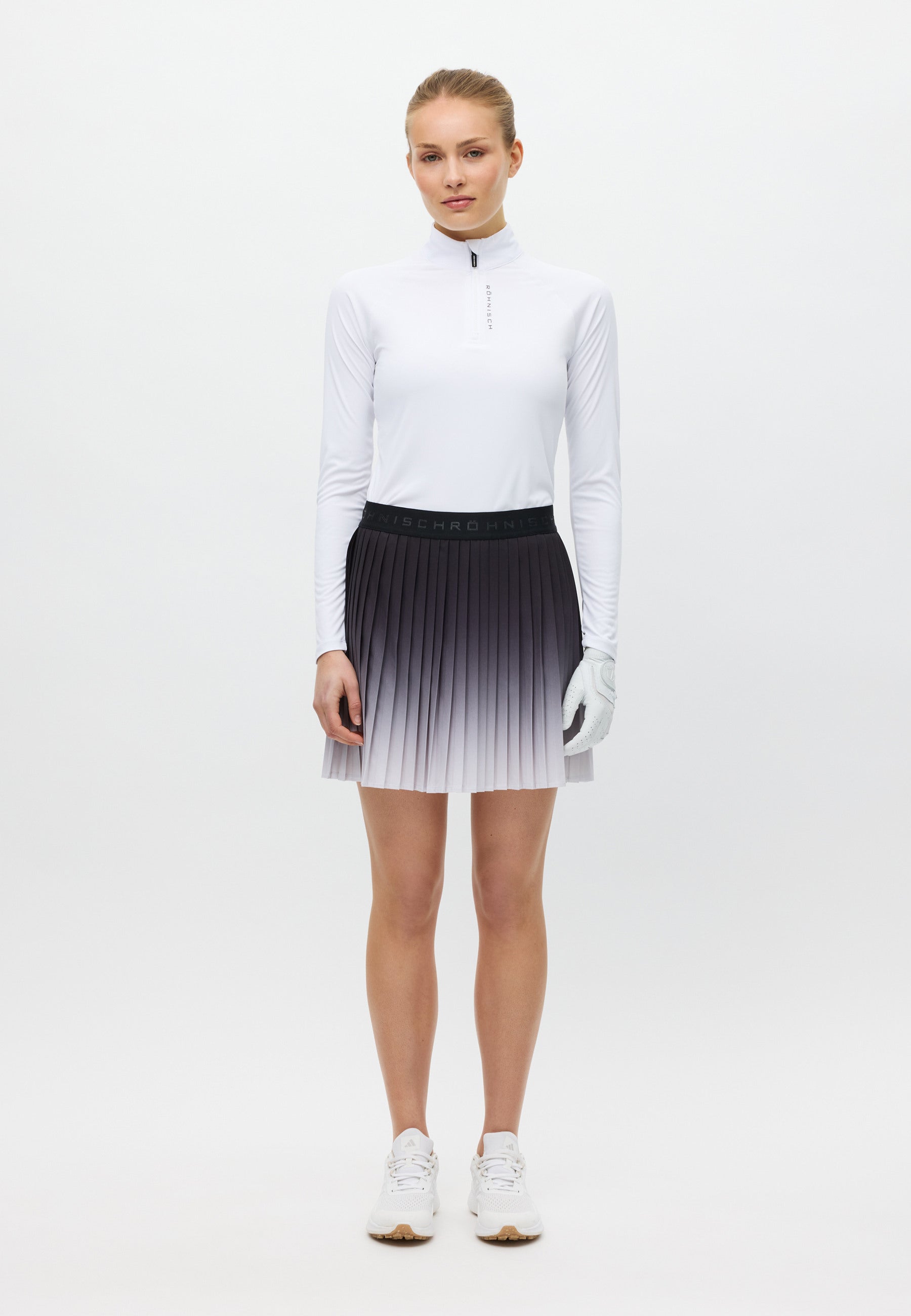 Breezy Pleated Long Skort