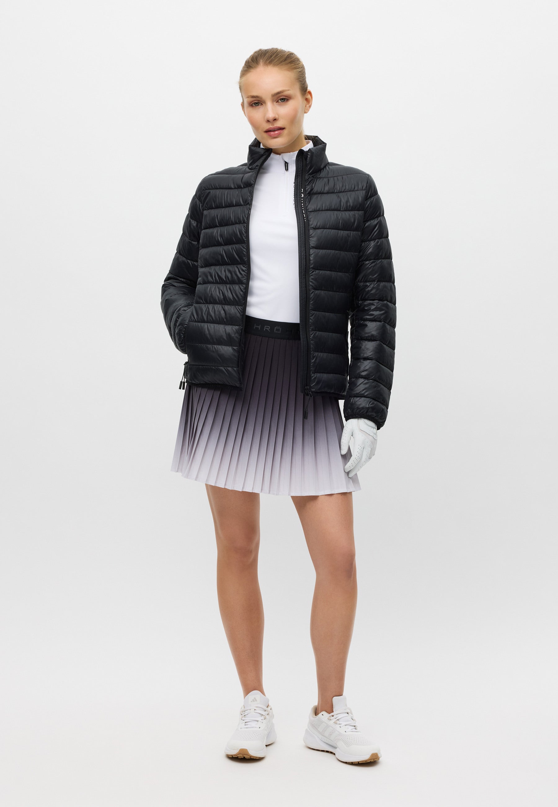 Breezy Pleated Long Skort