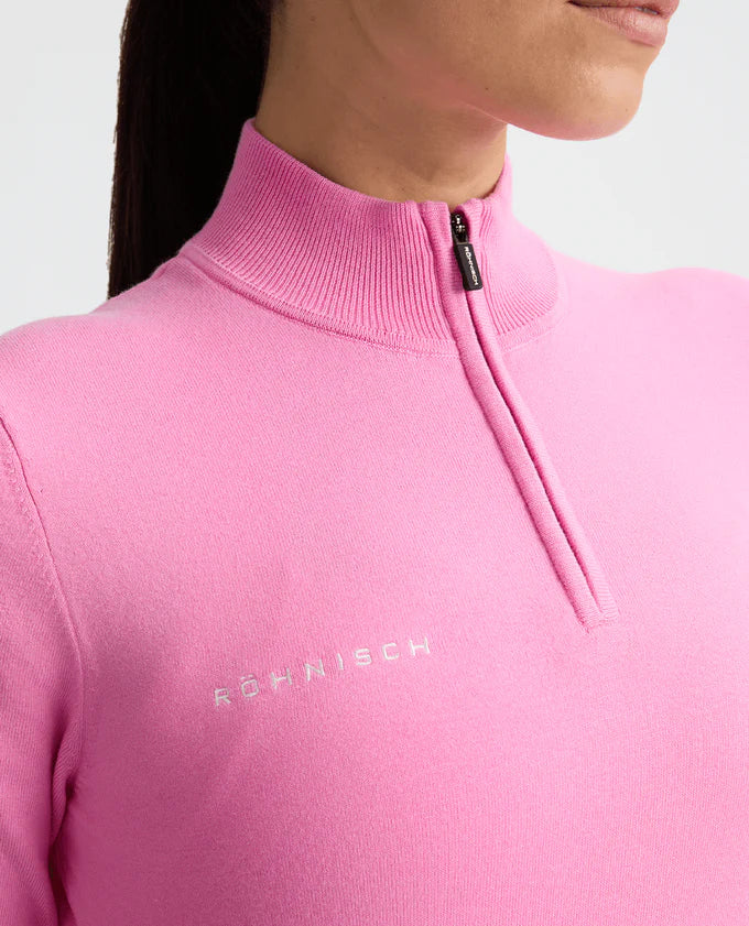 Kora Knitted Half Zip Peysa