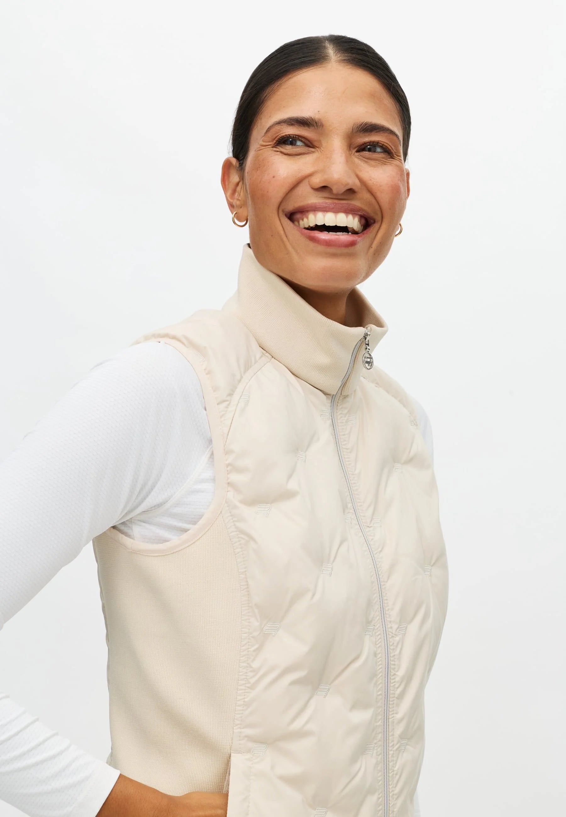 Padded Windbreaker Vest