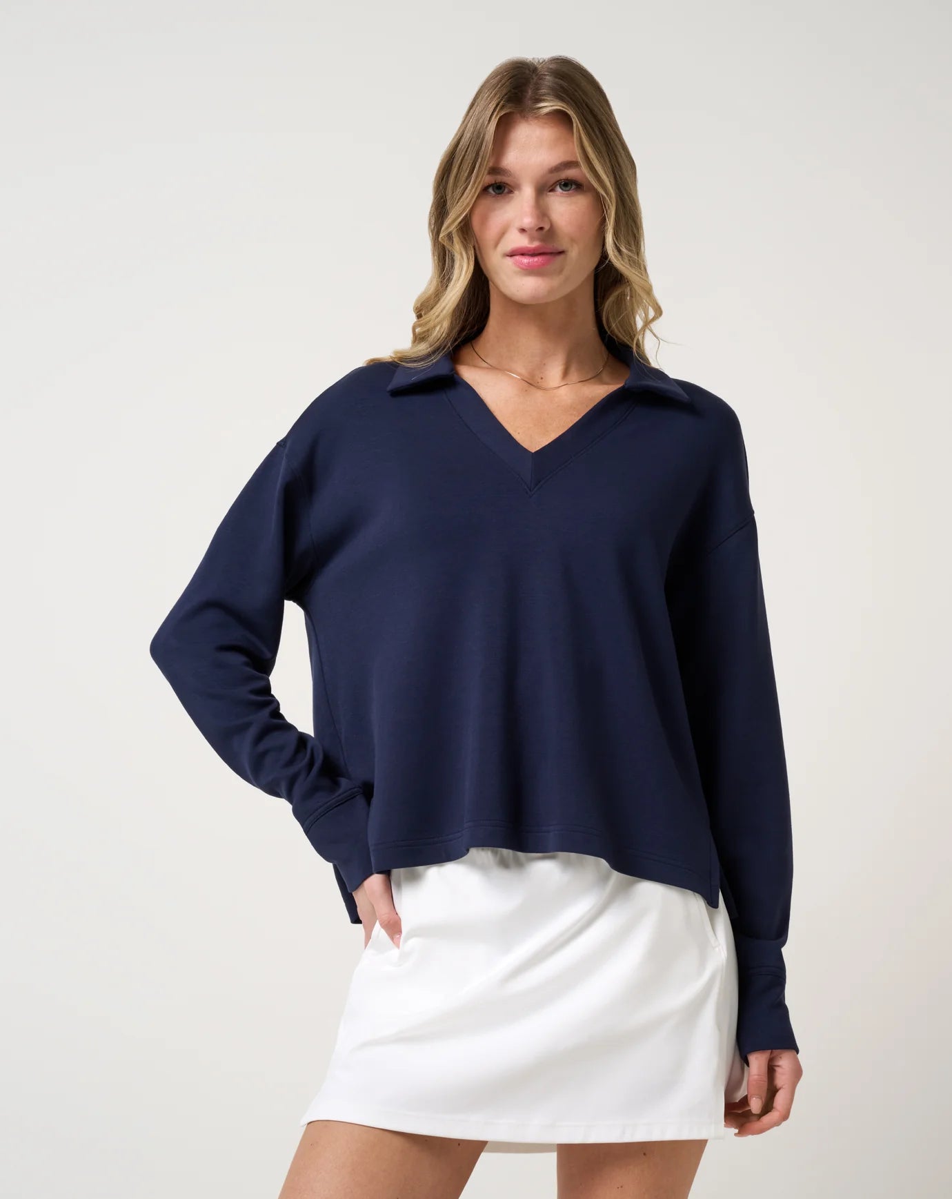 Travis Mathew Skyloft Soft V-neck Pullover