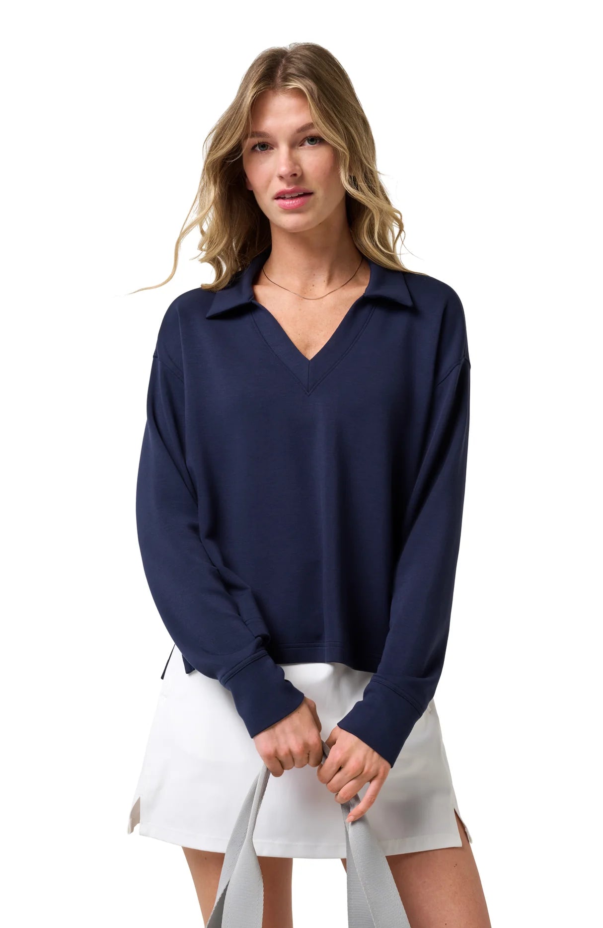 Travis Mathew Skyloft Soft V-neck Pullover