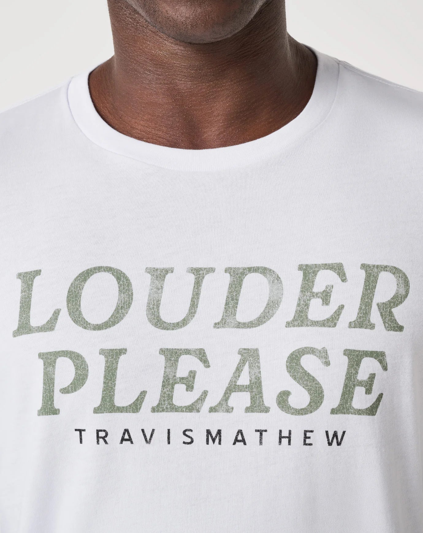 Travis Mathew Louder Please Tee