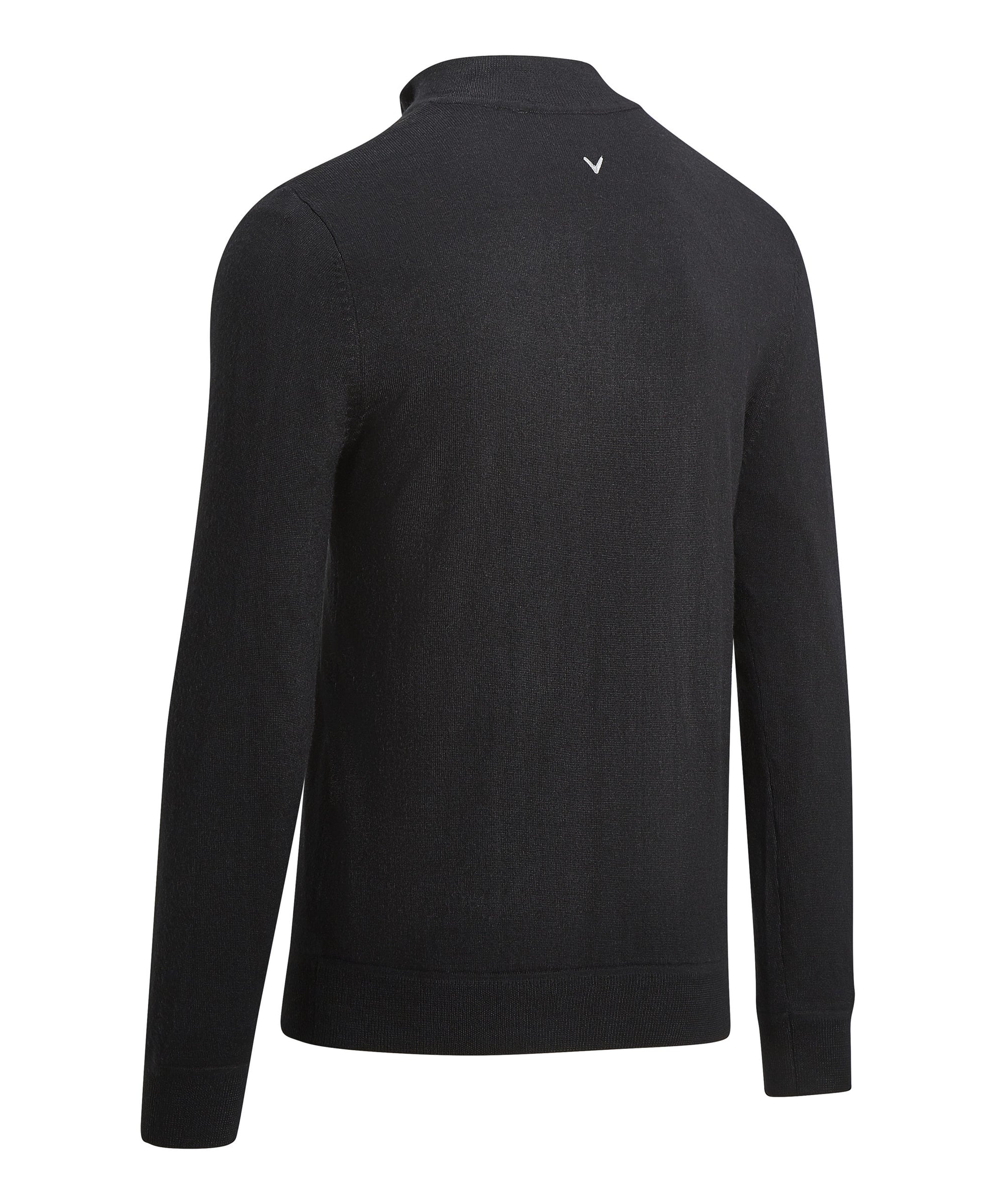 Callaway Longsleeve 1/4 Zip Mock Neck Merino Sweater
