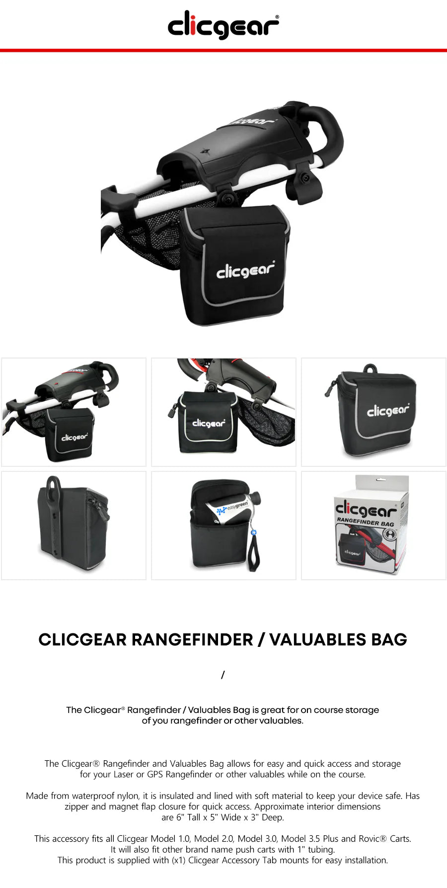 Rangefinder/Valuables Bag
