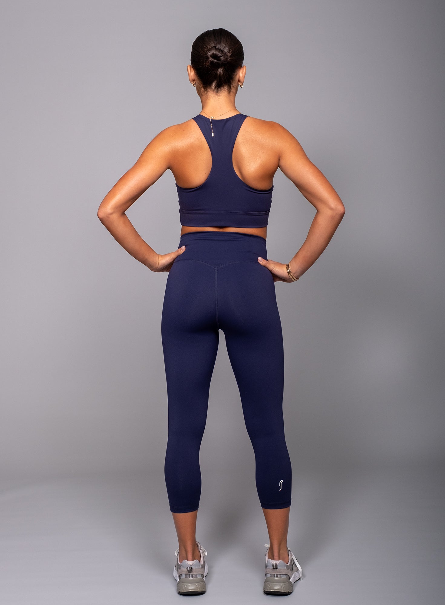 Stretch tech cropped leggings