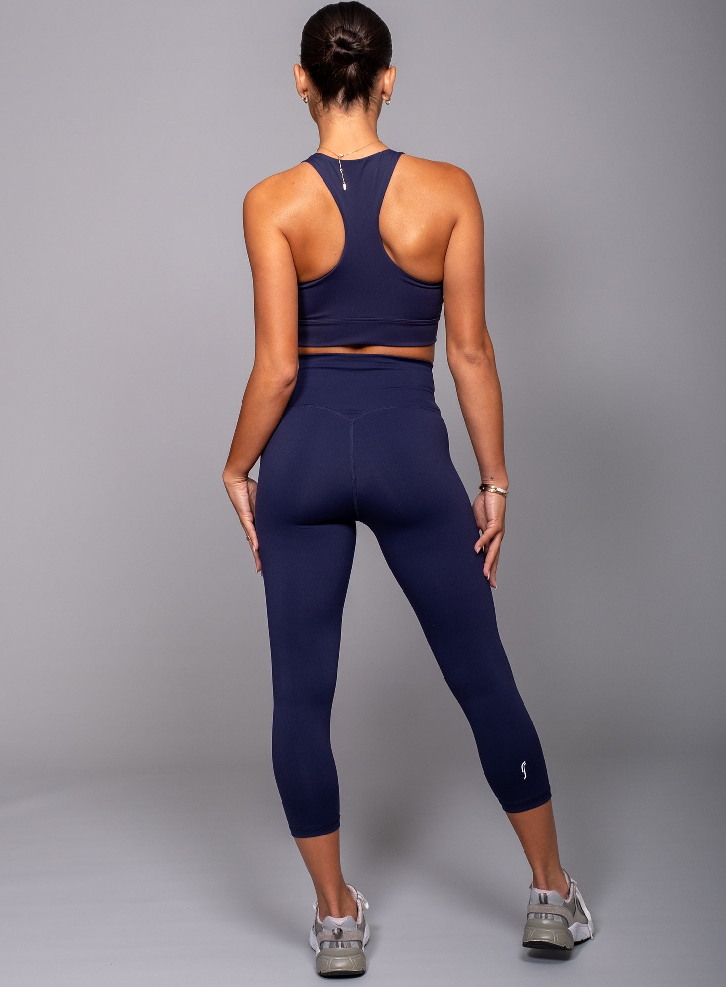 Stretch tech cropped leggings