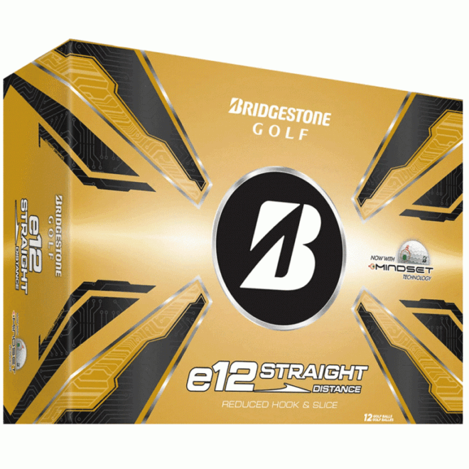e12 Straight Golfboltar