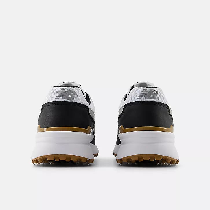 NB-MENS 997 GOLF SHOES-WHITE/BLACK