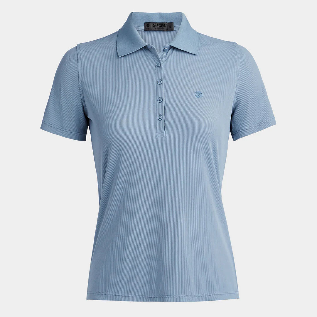 G/Fore Tech Rib Polo FJORD