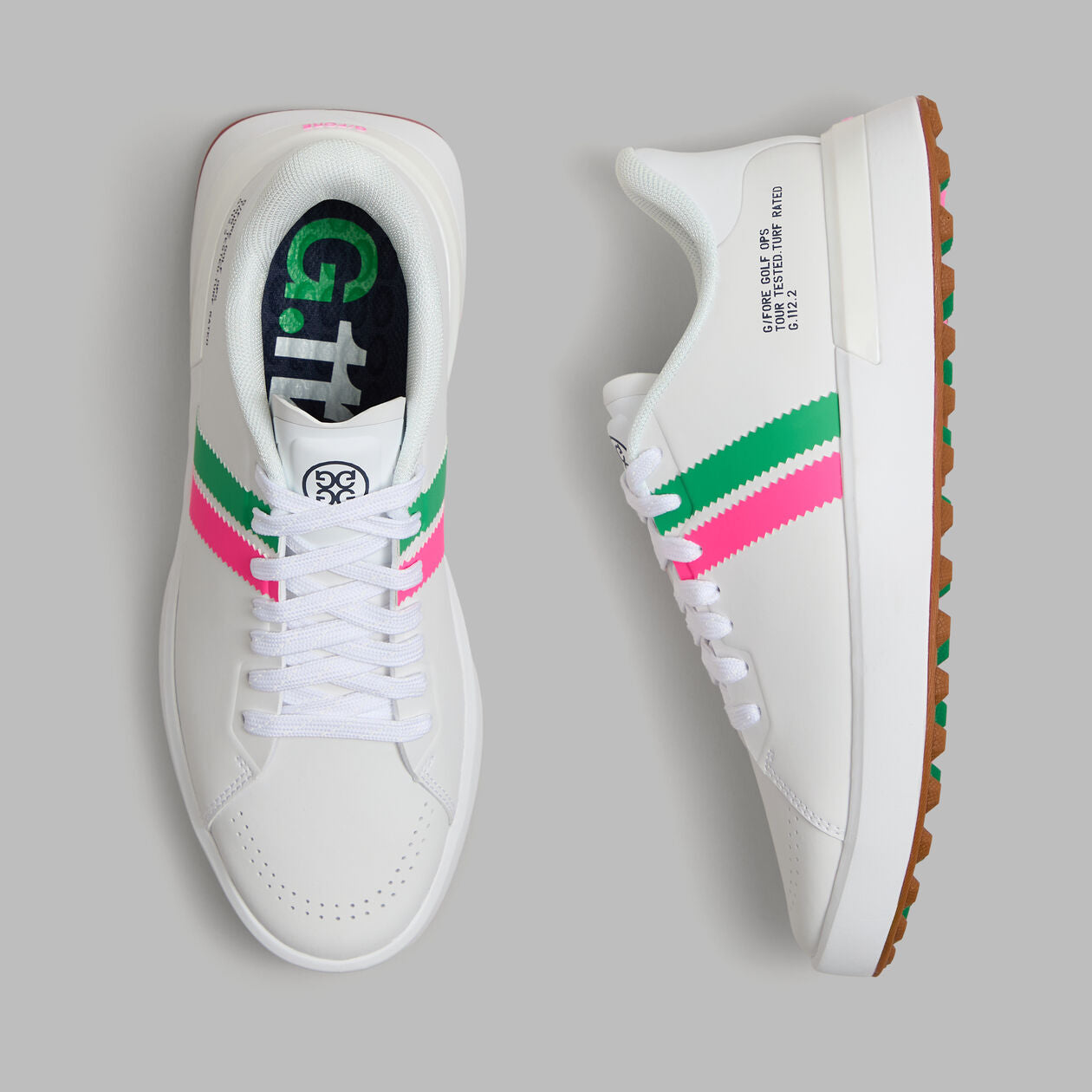 G/Fore G.112 Stripe Kiltie Golf Shoe