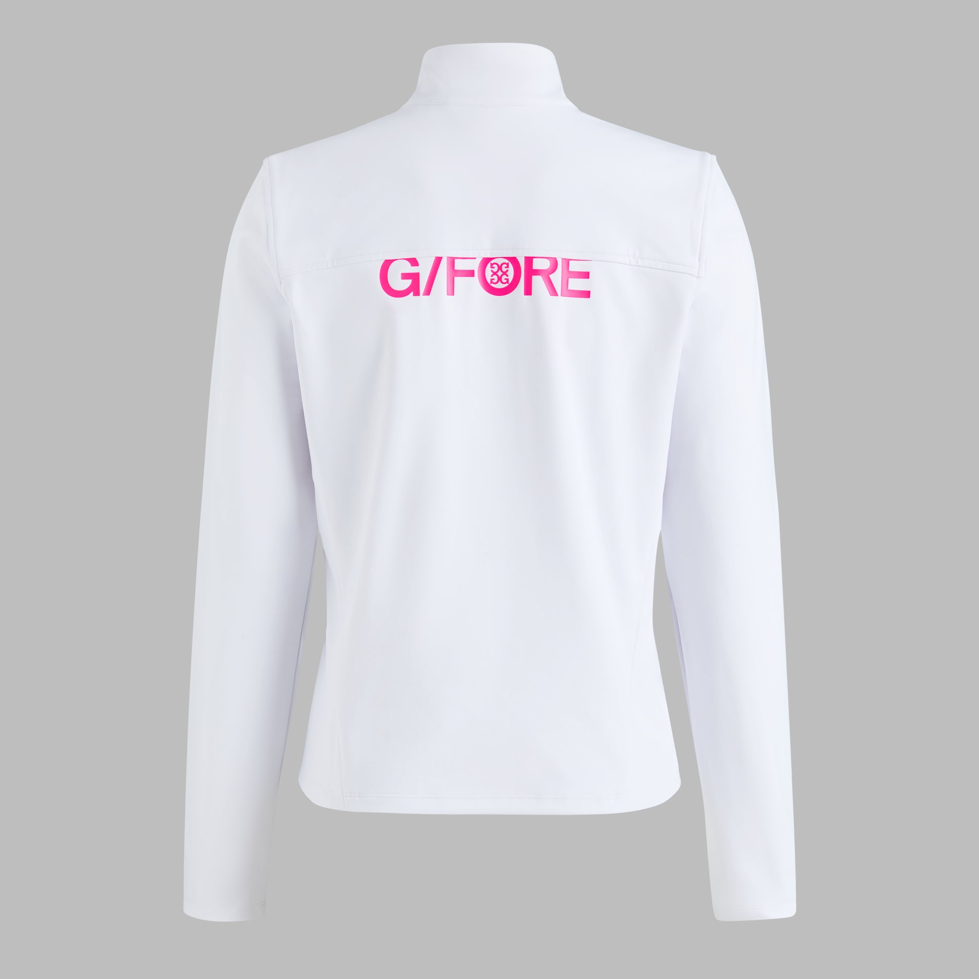 G/FORE LADIES BRUSHED BACK STRETCH QUARTER ZIP PULLOVER SNO