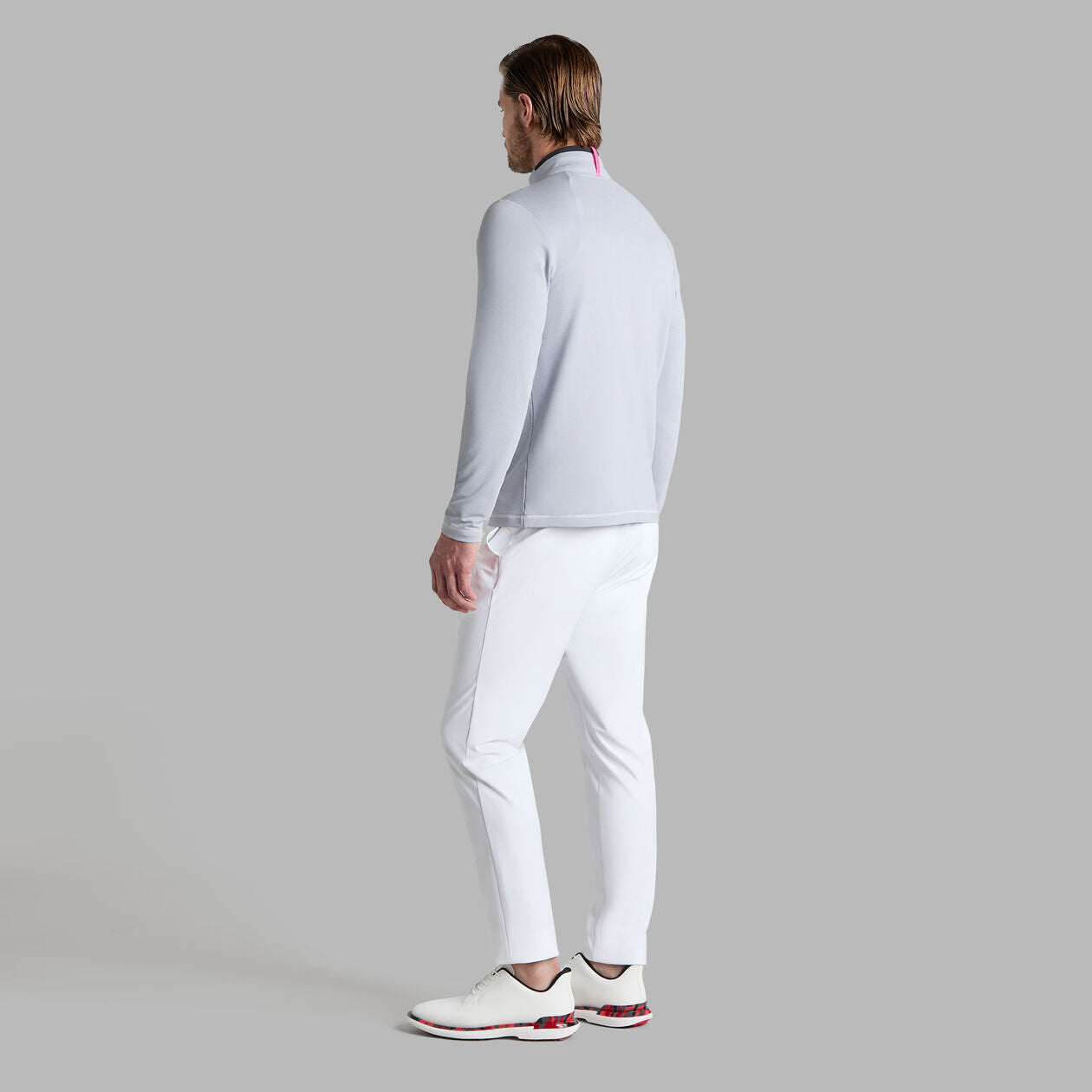 G/Fore Brushed Back Tech 1/4 Zip Pullover