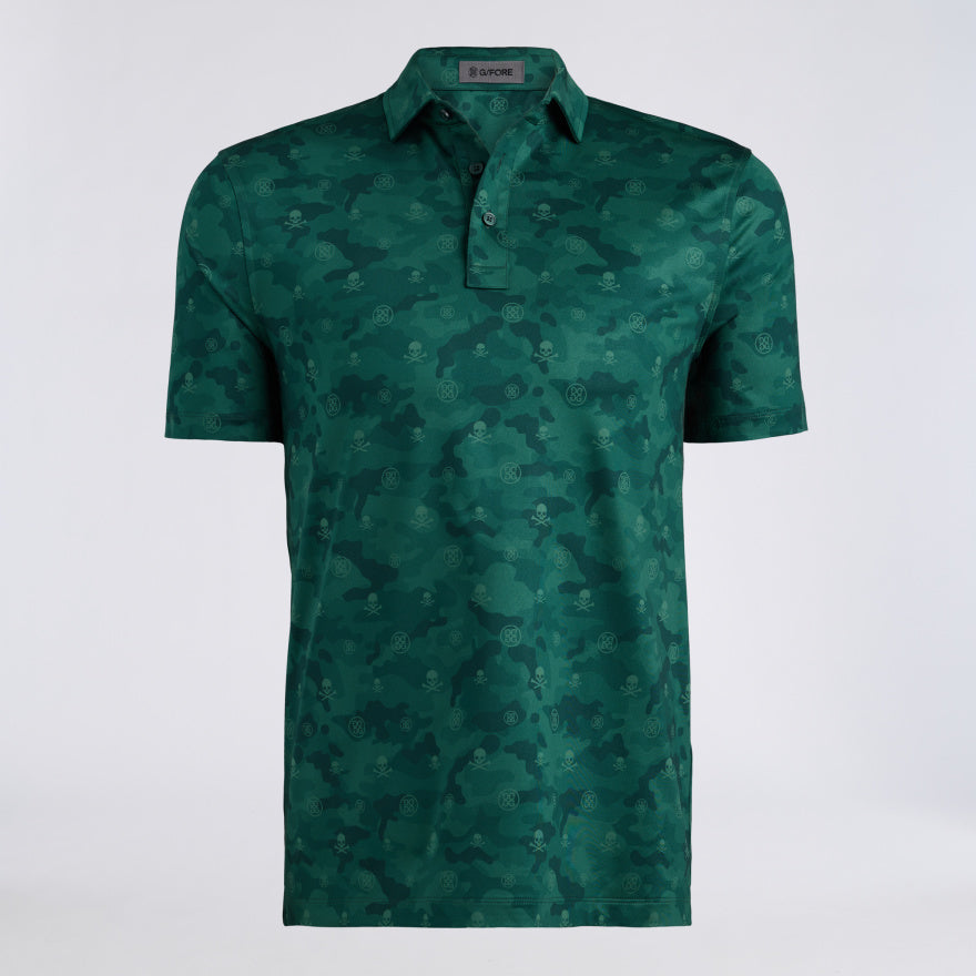 Icon Camo Tech Jersey Polo