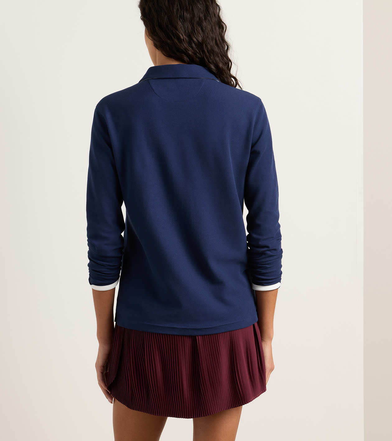 Coolspun Lite Cotton Pique LS Polo
