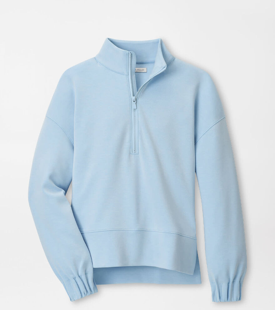 Peter Millar Flora Knit Melange Half Zip