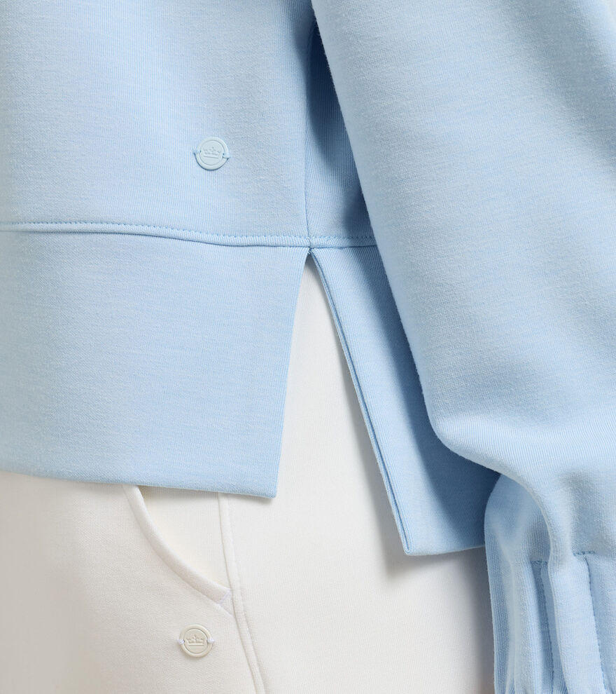 Peter Millar Flora Knit Melange Half Zip