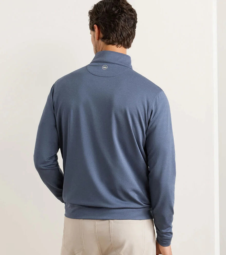 Peter Millar Perth Stretch Loop Terry Mel 1/4 Zip