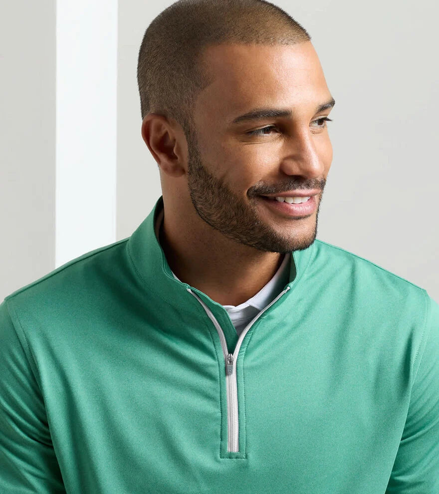 Peter Millar Perth Melange Performance 1/4 Zip