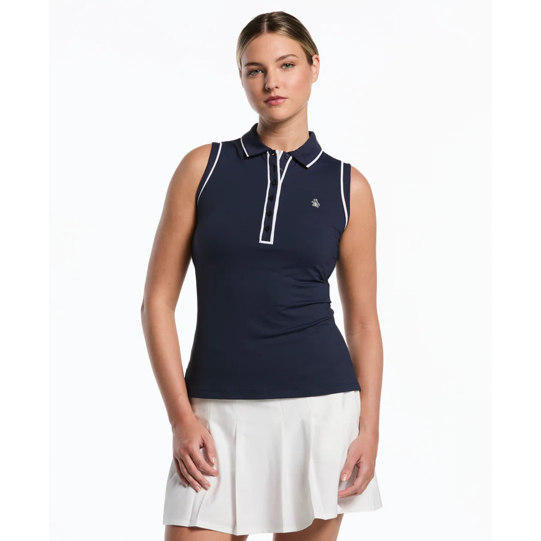 Penguin Sleeveless Veronica Polo