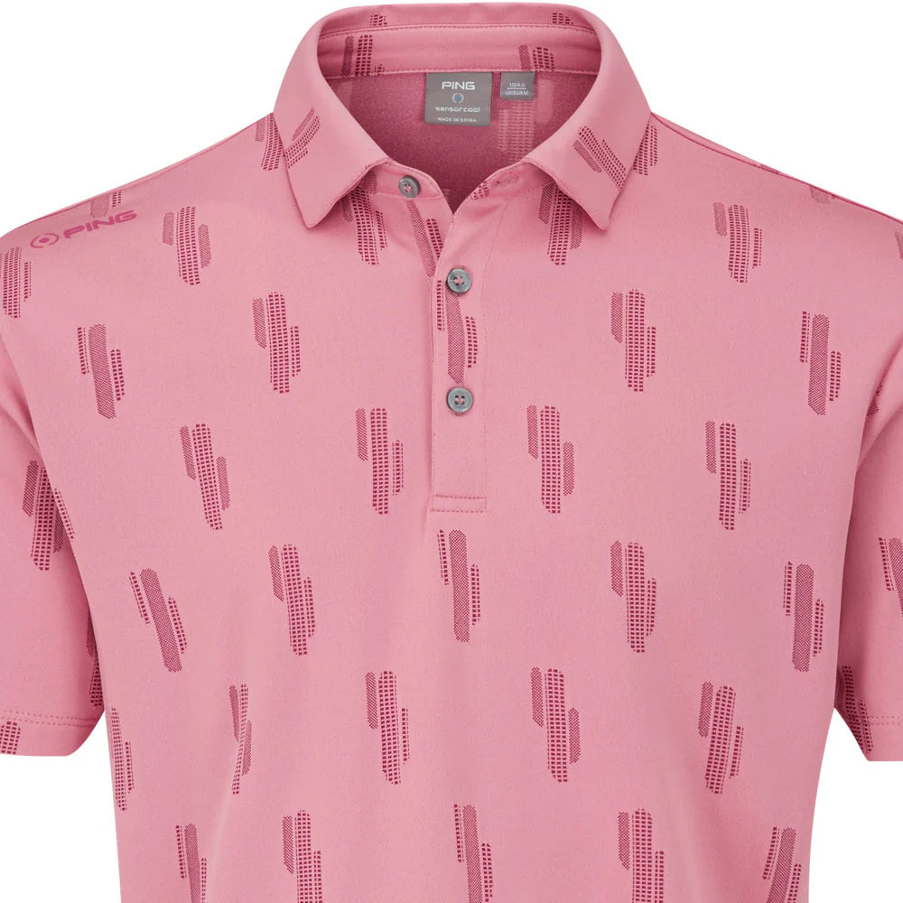 Ping Arizona Cactus Polo Wild Rose