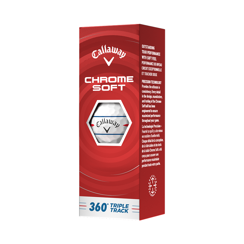 Chrome Soft Golfboltar