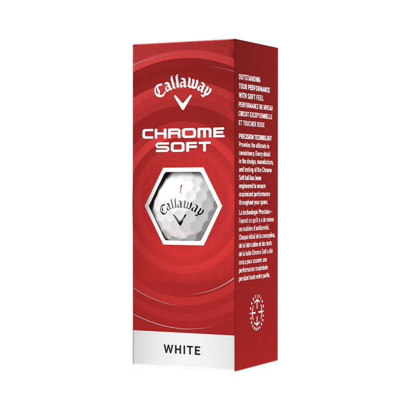 Chrome Soft Golfboltar