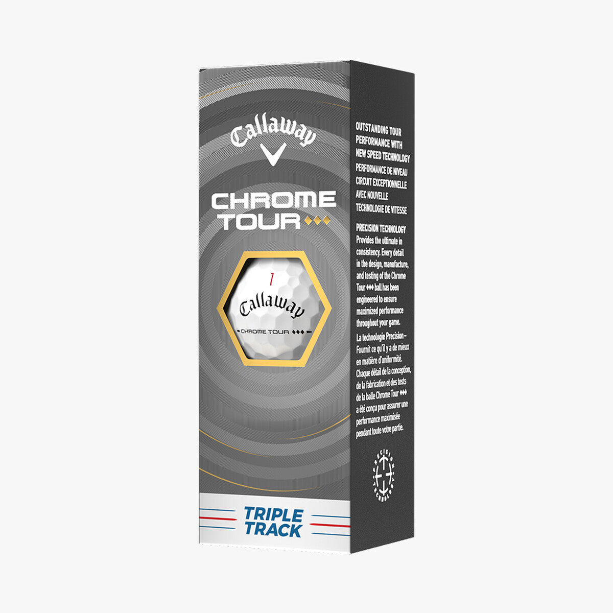 Chrome Tour Triple Diamond Golfboltar