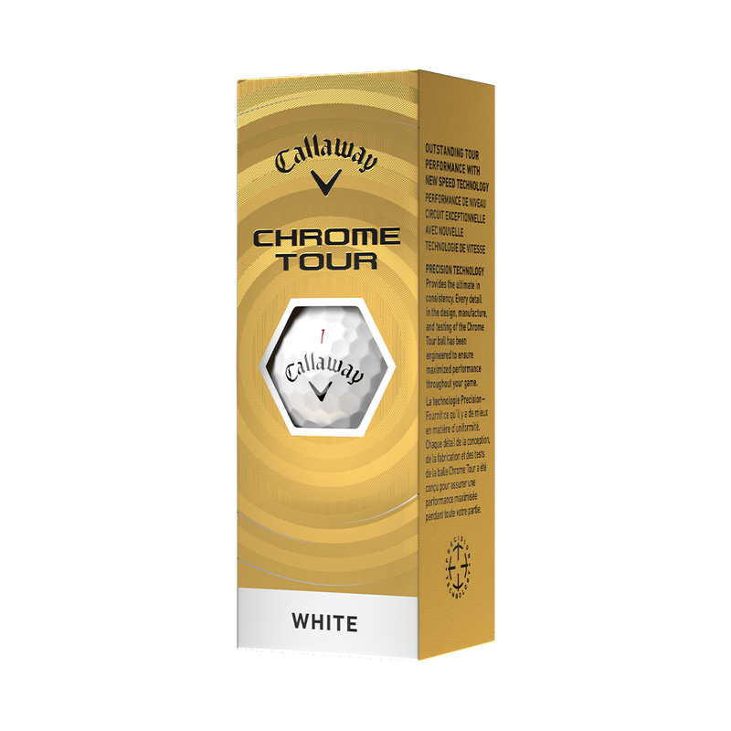Chrome Tour Golfboltar