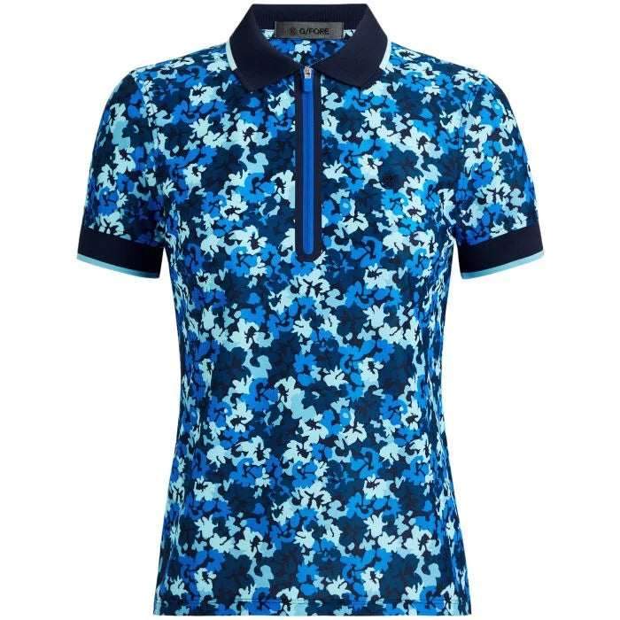 G/Fore Kv. Camo Floral Tech TWLT Polo