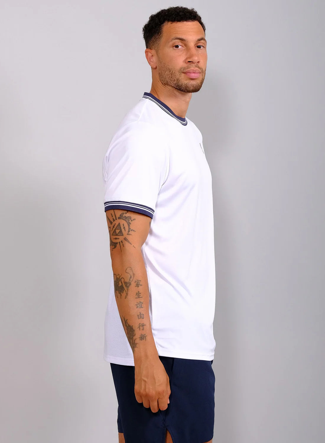 RS Sports Mens Performance Tee Crew Neck