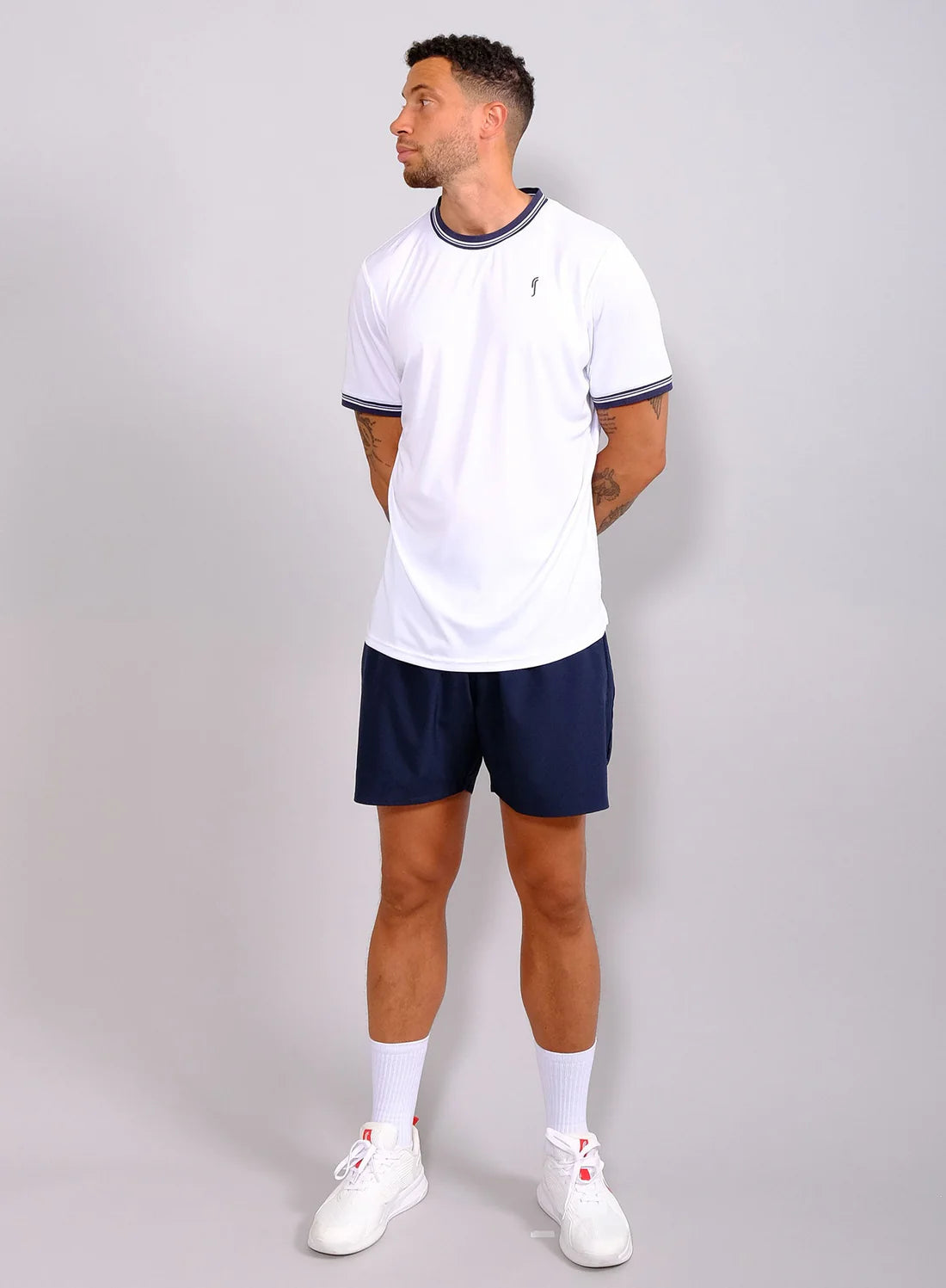 RS Sports Mens Performance Tee Crew Neck