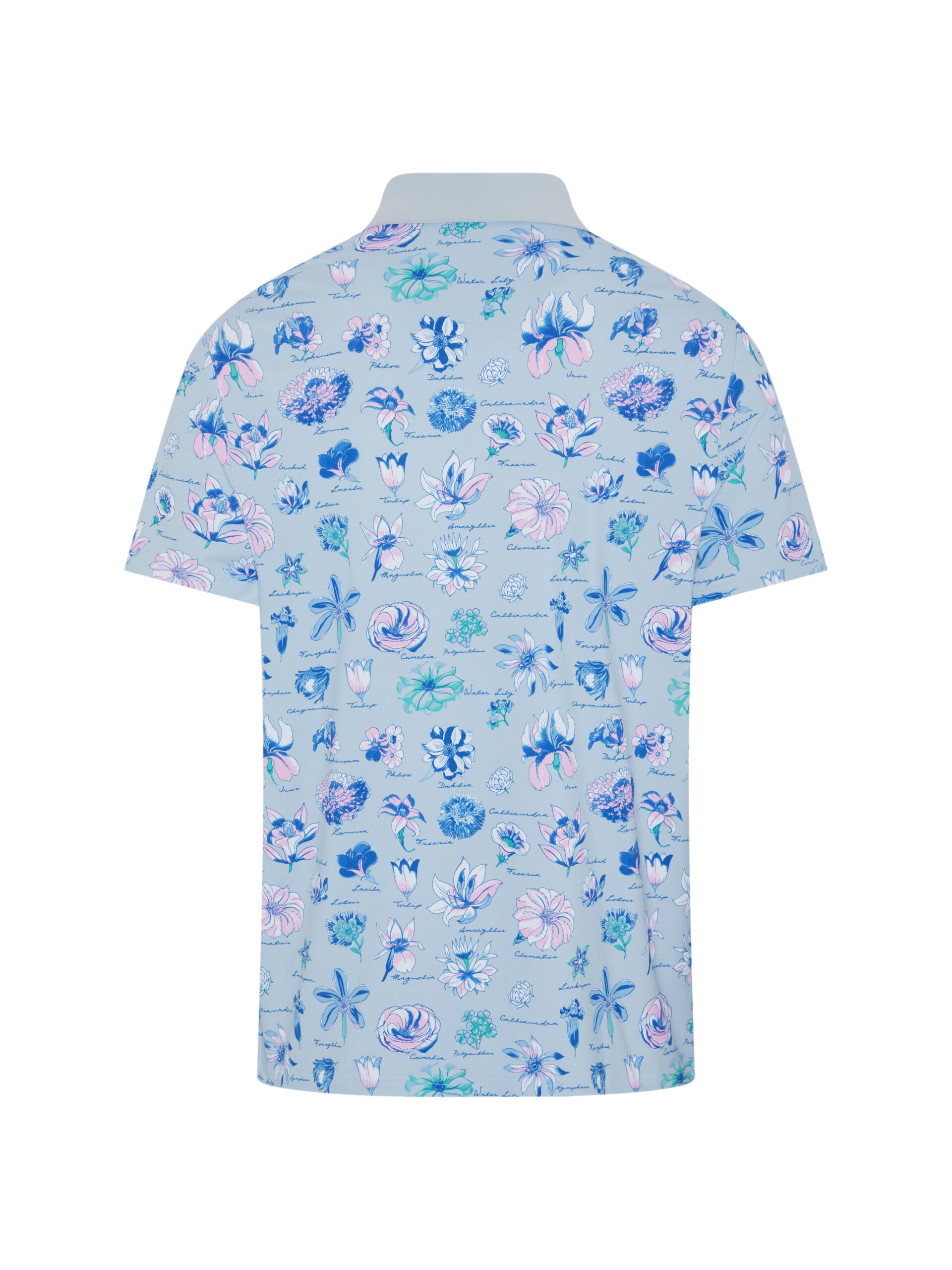 Penguin Textbook Floral Polo