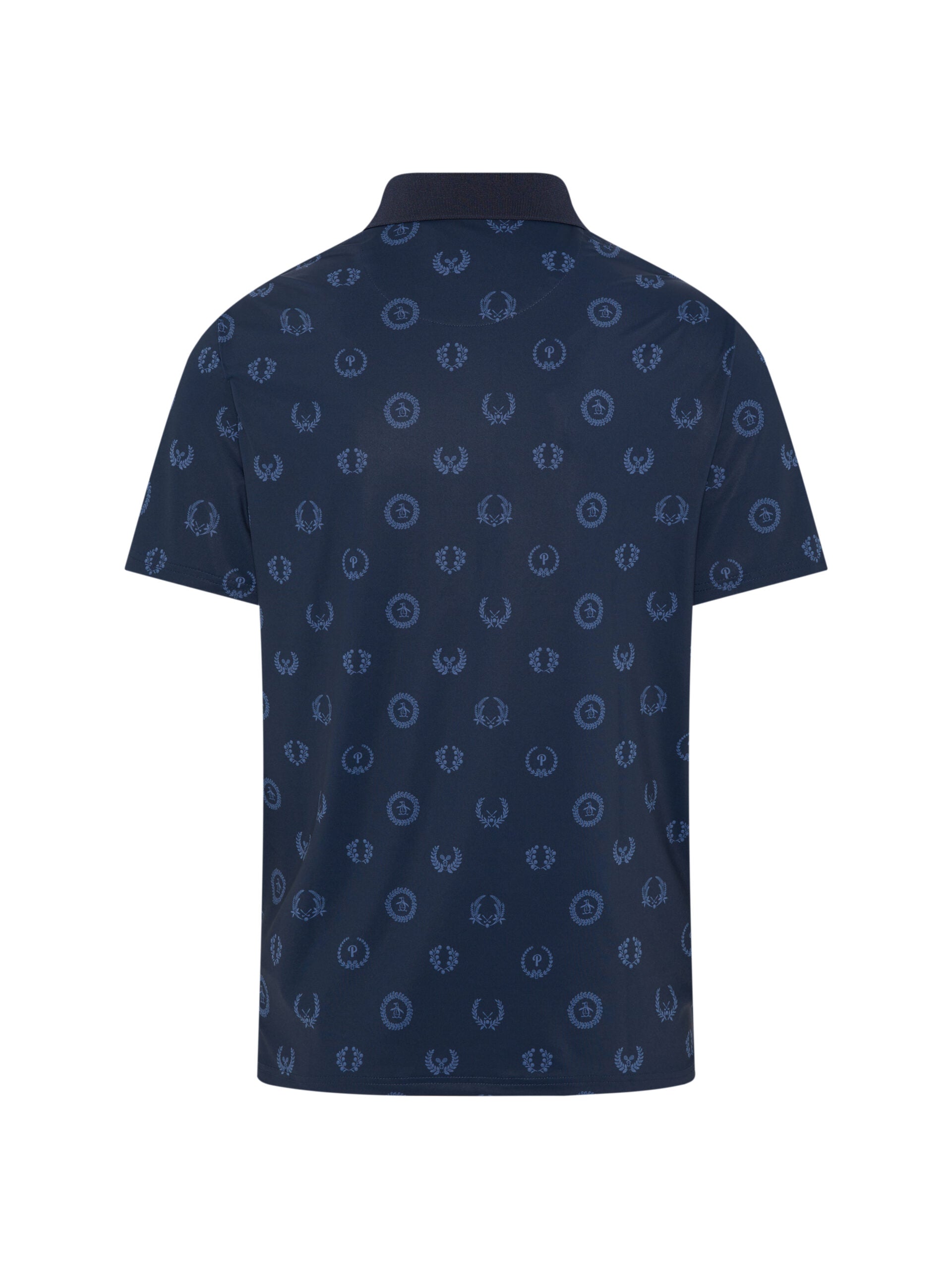 Penguin Victory Crest Printed Polo
