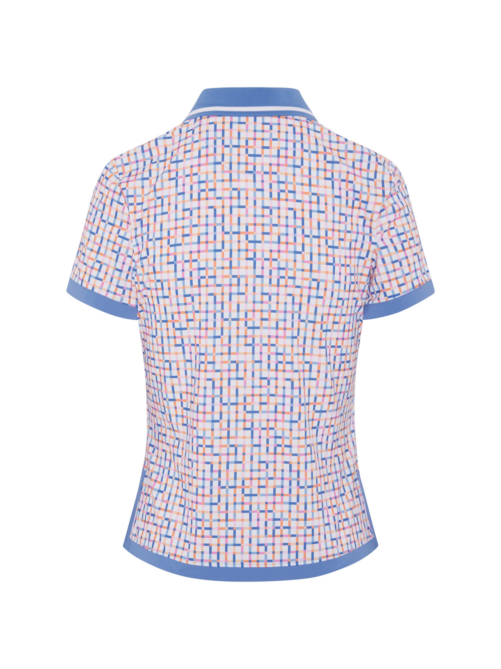 Pengiun Color Theory Gingham Polo
