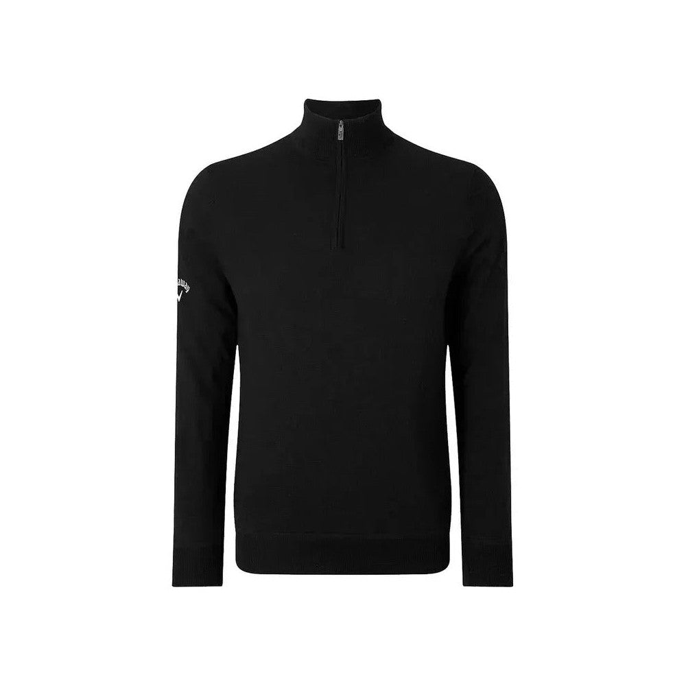 Callaway Black Ink Merino Wool 1/4 Zip