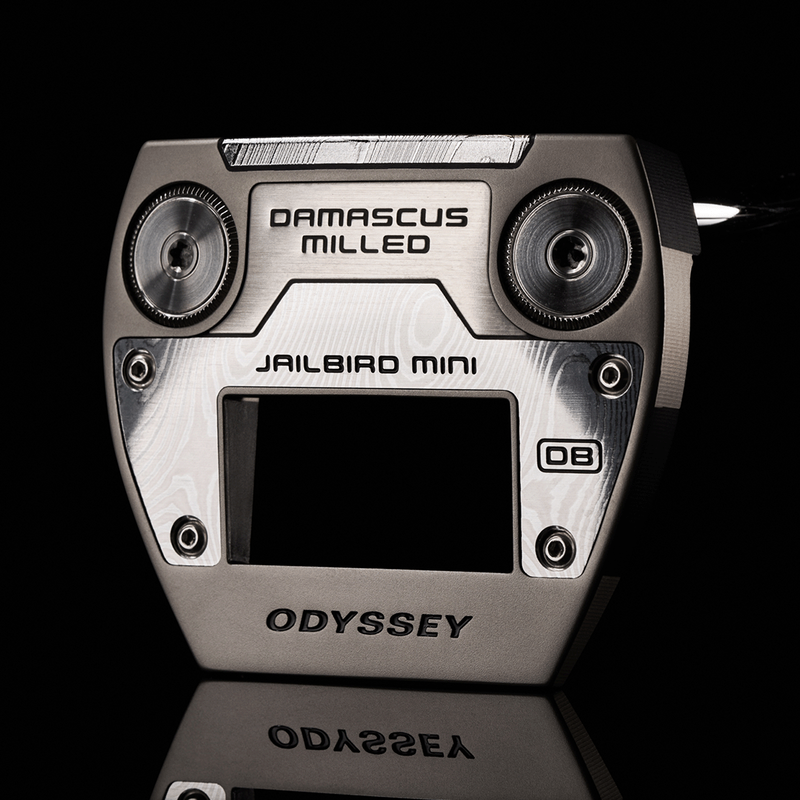 Damascus Milled Jailbird Mini DB Pútter
