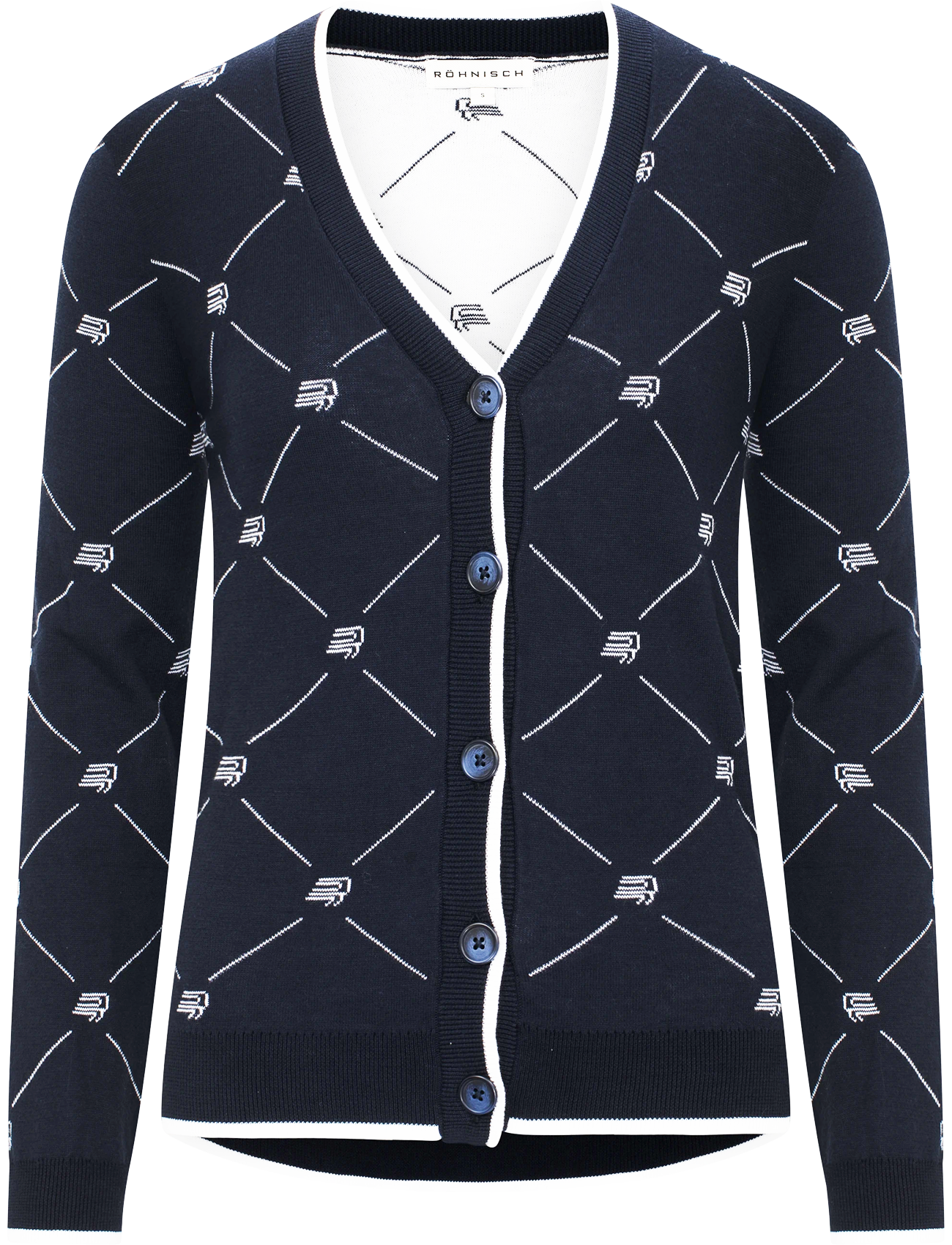 Röhnisch R Logo Cardigan