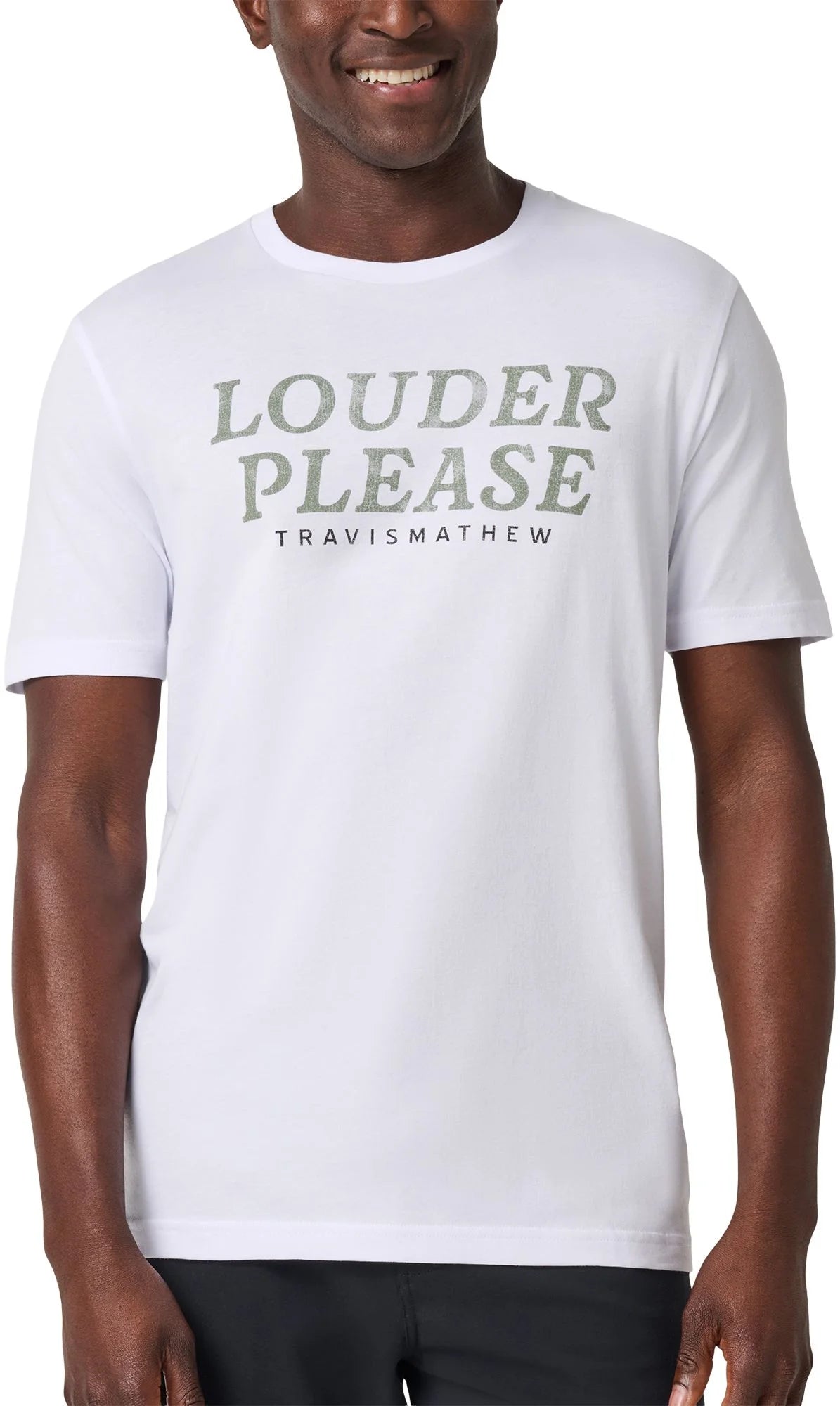 Travis Mathew Louder Please Tee